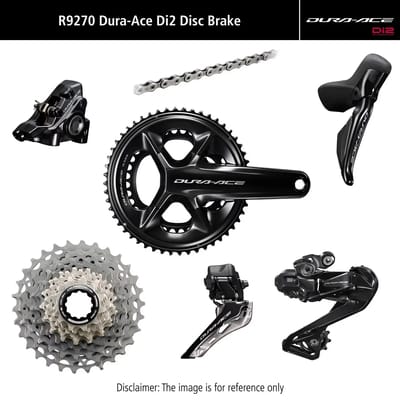 Volledige fietsgroep Shimano Dura Ace DI2 R9270 170 mm, 11-30T