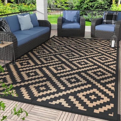 Zomer Buiten Kampeer Picknick Deken, Balkon Grote Oppervlakte Tapijt, Woonkamer Geometrisch Tapijt, Huisdecoratie 120*160cm