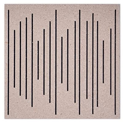 Geluidsisolatieplaat - Akoestische Correctie voor Design, 50 x 50 cm, Dichtheid 25 kg/m³