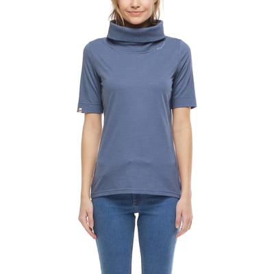 Dames turtleneck katoenen T-shirt Ragwear Lektra