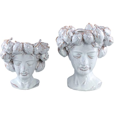 PTMD - Beeld Alani - Wit - 25.5x24x27cm