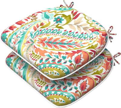 Tuinstoelkussen Set - Terraszitkussen Rond - Buiten Zitten - Waterdicht Materiaal - 432 x 406 cm - Paisley