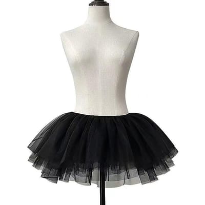 Seks Ondergoed Retro Kat Hofstijl Kant Buis Top Tutu Rok Lolita Shirt Cos Zachte Gaas Rok One Size zwart