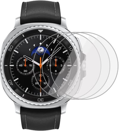 3x Screenprotector geschikt voor Samsung Galaxy Watch 8 Classic - Folie Screen Protector