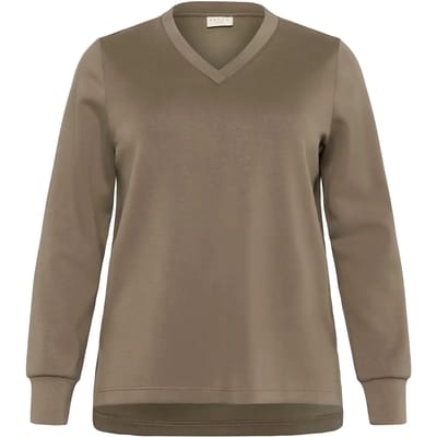 Dames sweatshirt KAFFE Curve Curve KCannita