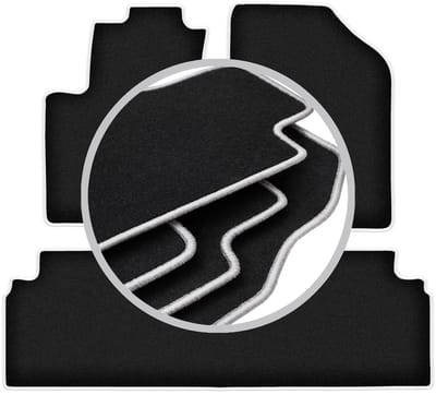 CARLUX-SILVER automatten voor: Hyundai ix20 minivan (2010-2018)