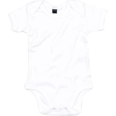 Babybugz Baby Effen Bodysuit 0-3 Months wit