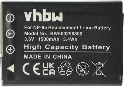 Camera Batterij - Reserve Accu - Fotografie - Hoge Capaciteit - 3.6 Volt