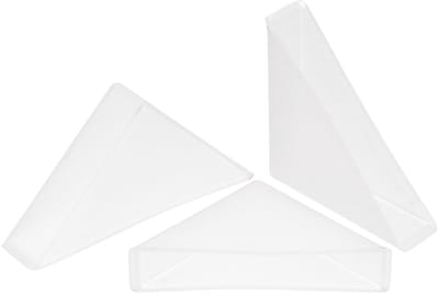 Dailygoods- Hoekbeschermers 8 Stuks - Hoekbescherming voor Glas/Tegels - Schokbestendig - Antislip - Duurzaam Plastic - Afmetingen 47 x 47 mm