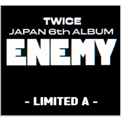 (Voorafgaande bestelling)TWICE 6e Japanse Album - ENEMY (Beperkt) Limited A