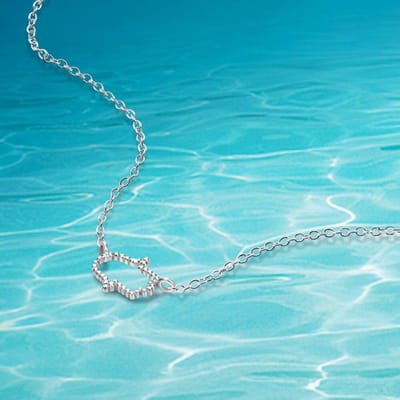 Eenvoudige Mode Casual Cirkel Hanger Ketting 925 Sterling Zilver Omringende Ketting Hoge Kwaliteit Eenvoudige Choker Voor Vrouwen blue