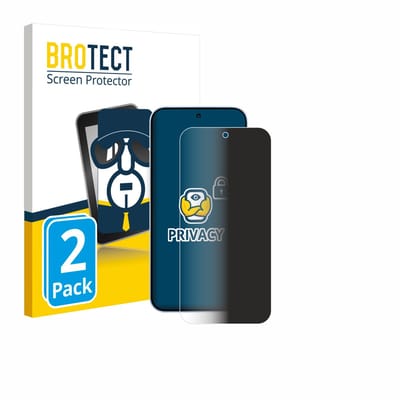 BROTECT - privacy screenprotector voor Oppo Reno 15 - Folie Beschermfolie Blauwlichtfilter 2 Stuks