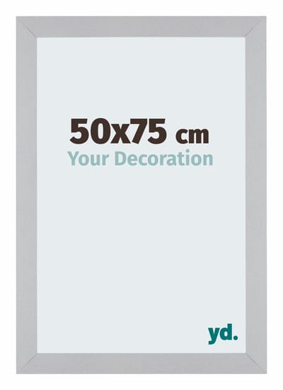 Your Decoration - Puzzellijst 50x75 cm - Zilver Mat - Puzzellijst 500-1000 stukjes - MDF Fotolijst - Mura