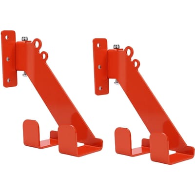 2 Ensembles de Support pour Tronçonneuse Convient pour Stihl Support Mural 3 en 1 avec Vis Réglables Universel pour Coin de Mur Garage
