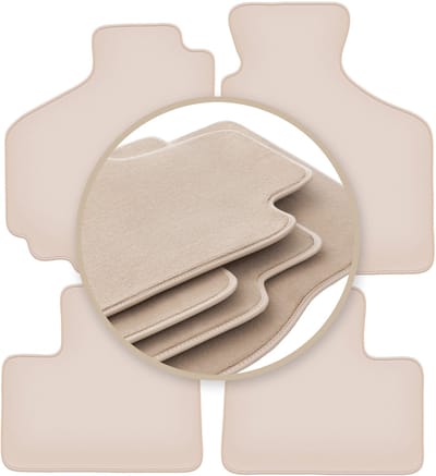 PREMIUM beige matten voor: Suzuki Ignis I hatchback 2001-2008