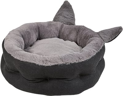 KEPEZ - Dierenbed - Donkergrijs - Polyester