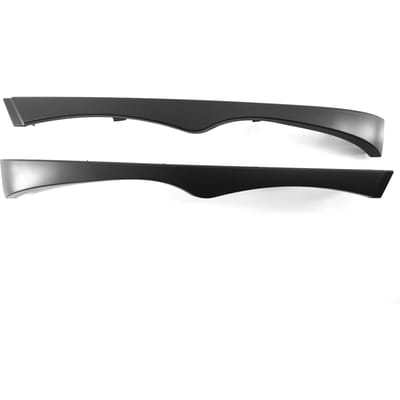 Koplamp sierlijst set voorzijde onder links en rechts, 2 stuks vervanging voor BMW E46 2002-2005 OEM zwart