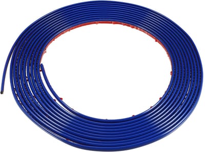Dailygoods- Autodeurrandbeschermers 5m - PVC - Blauw - Flexibel - Universeel - Eenvoudige installatie - Bescherming tegen schade - Deurrandstrip