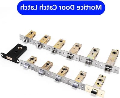 3-delige RVS Latch Catch Set voor Hever Deursloten - Kwalitatieve en Onzichtbare 55mm Bevestiging
