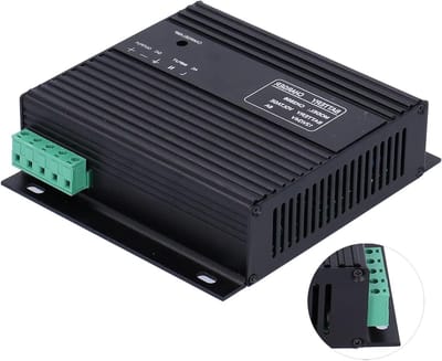 Intelligente Batterijlader - Generator Lader - Industrieel Opladen - Automatisch Zwevend Laden - 18 x 17 x 5 cm - Aluminium