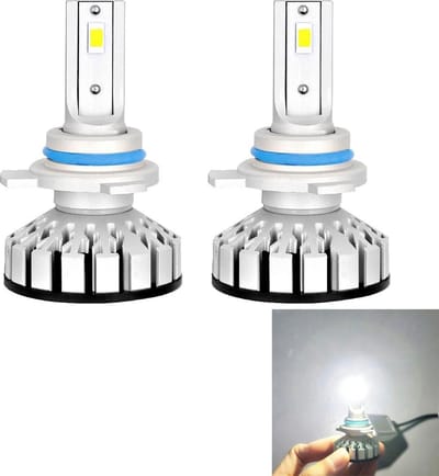 2 STKS R8 9012 / HIR2 30 W 3500LM 6000 K IP65 Waterdichte Auto LED Koplamp met 2 COB Lampen, DC 9-36 V (Wit Licht)