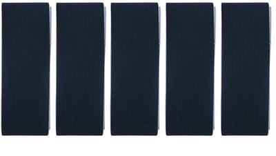 Dailygoods- Klittenband 5 Stuks - Dubbelzijdig Plakband 8M - Heavy-duty Zelfklevend - 50 mm Breed - Sterke Grip - Duurzaam Nylon