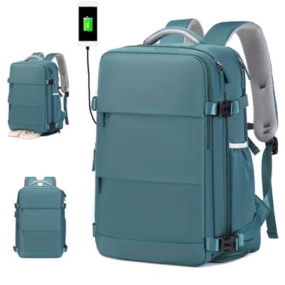 PolkaHome® Luxe Handbagage Koffer | Handbagage Tas & Rugzak 40x30x20 | Reisrugzak & Reistas | Luchtvaartmaatschappij Goedgekeurd