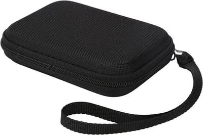 Hard Shell Draagtas voor draadloze muis - Nylon opbergtas voor Magic Mouse2 - Beschermende case met draaglus - Grijs
