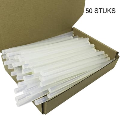 Lijmpatronen / Lijmsticks / Lijm Patronen / Lijmpistool - 11 mm x 260 mm - 50 stuks
