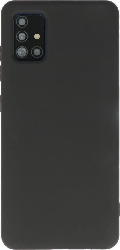 Hoesje Geschikt voor Samsung Galaxy A31 - Fashion Telefoonhoesje Backcover - Siliconen Hoesje - Zwart