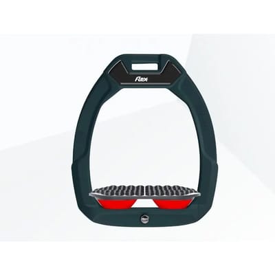 Veiligheidseffecten voor paardrijden Endurance Groen/Grijs/Rood Flex-On Safe-On