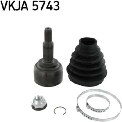 Homokineet reparatie set, aandrijfas SKF VKJA 5743