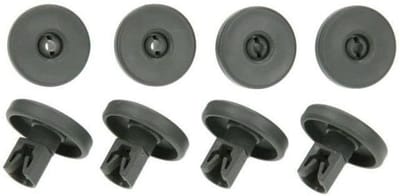Vaatwasser Wieltjes - Set Onderdelen - Reparatie Apparaat - 8 Stuks Set - 103 cm - Grijs