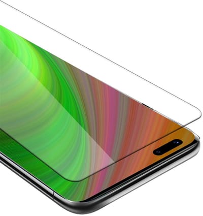 Cadorabo Screenprotector geschikt voor Huawei MATE 40 PRO - Pantser film Beschermende film in KRISTALHELDER Geharde (Tempered) display beschermglas in 9H hardheid met 3D Touch