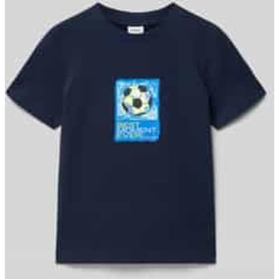 T-shirt recht model met reliëfprint kind s.Oliver