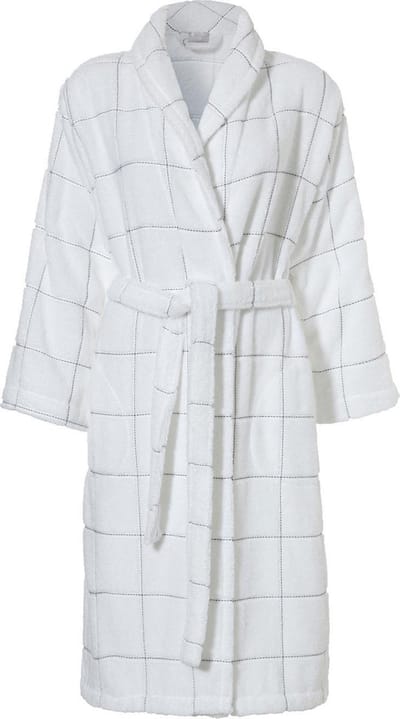 Seahorse Grid badjas white XL