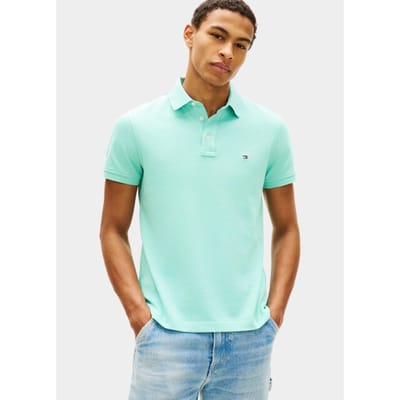 Tommy Hilfiger Polo heren 1985 slim polo mw0mw17771/csr