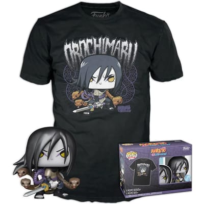 Figurine en t-shirt Funko Pop Naruto Shippuden Orochimaru