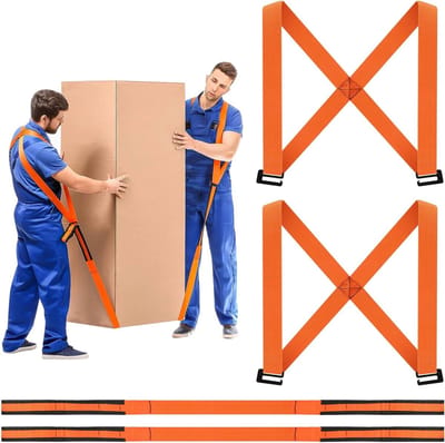 Ergonomische Draagriem voor 2 Personen, Verhuisriem voor Meubels en Huishoudelijke Apparaten tot 110 kg, Ideaal voor Matrassen en Zware Voorwerpen