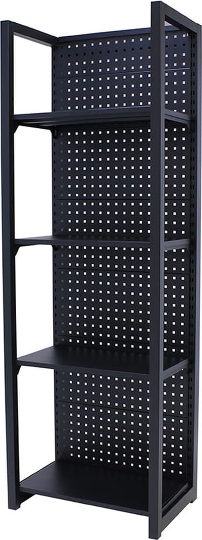Kraftmeister Metalen opbergrek Standard 68 cm zwart