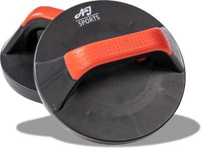 AJ-Sports Opdruksteunen PRO - Roterende Push up bars - Push up Grips - Push up bord - Push up Board - Parallettes - Push up - 360 graden roterend - Rood - Fitness - Krachttraining