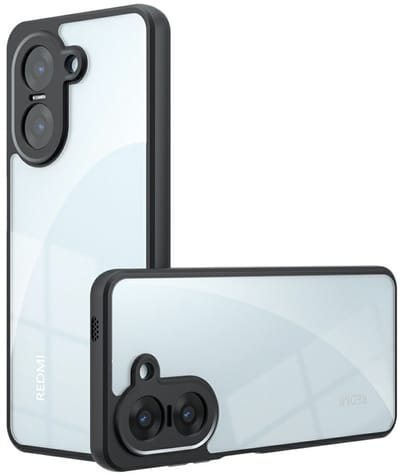 Coverup Hoesje - Geschikt voor Xiaomi Redmi A5 (171mm) Hoesje - Coverup Transparante Back Cover met Camera Cover - Transparant
