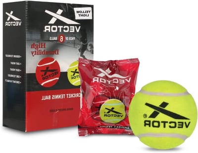 Cricket Tennisballen - Trainingsballen - Sport Training - Duurzaam Rubber - 6 Stuks - Geel
