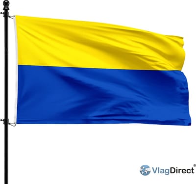 Gemeente Rouvroy vlag - 90 x 150 cm.