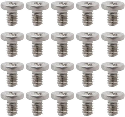 SnelShoppen - 100 Stuks M2 x 3mm Inbus Schroeven Platkop Phillips RVS Machine Schroeven Voor Laptop TV Ventilator Speelgoed Meubels
