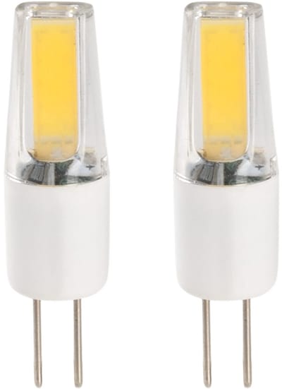 Optonica LED Insteeklamp G4 - 2W (vervangt 15W) - 180lm - 6000K Koel Wit - 12V - Ø10mm - Energiezuinig - 2 stuks