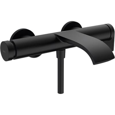 Hansgrohe VIVENIS Badkraan - met omstel - met koppelingenHOH=15cm - mat zwart