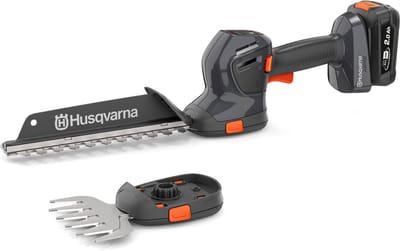 Husqvarna Accu gras- en struikschaar Aspire S20-P4A 18V met struikmes 220 mm en grasmesschaar 130 mm (incl. accu & oplader)