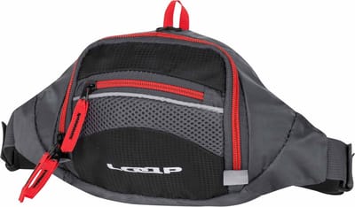Loap Tula Zwart-rood Unisex Heuptas Zwart - UNI