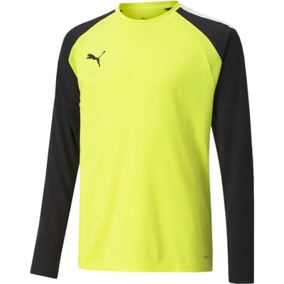 Puma Teampacer Keepershirt Lange Mouw Kinderen - Fluogeel / Zwart | Maat: 116